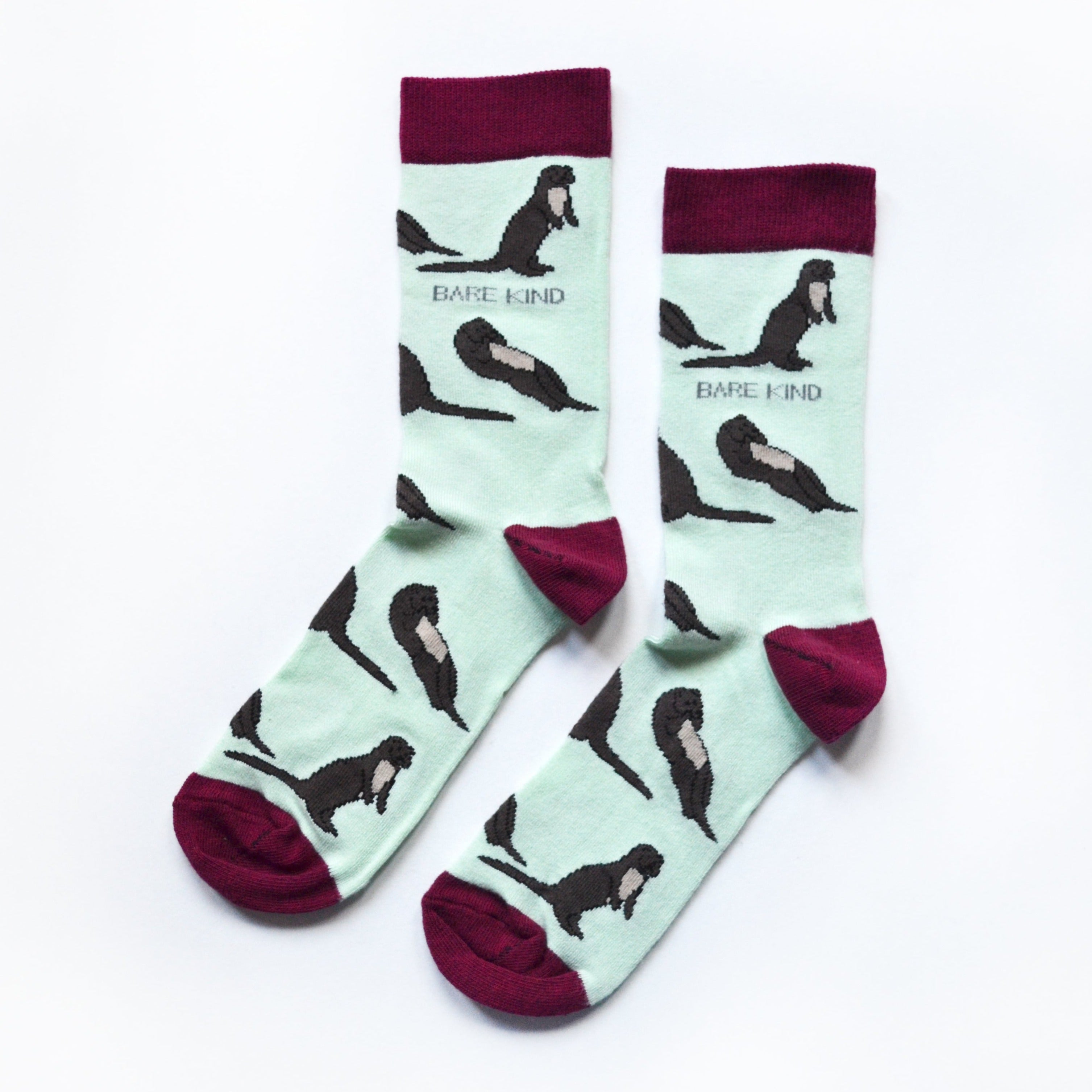 Bare Kind Bamboo Socks - Save the Otters