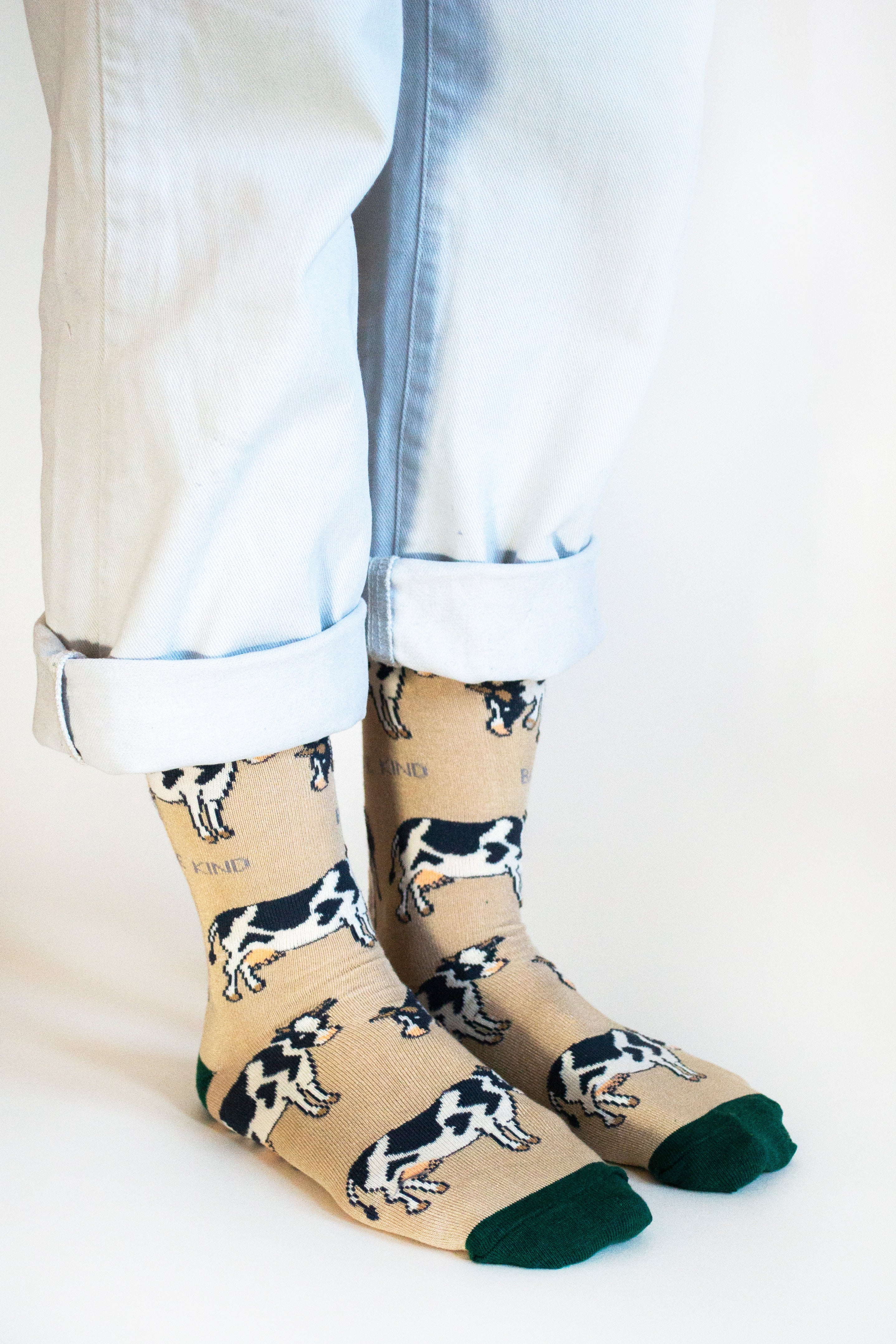 Bare Kind Bamboo Socks - Save the Cows