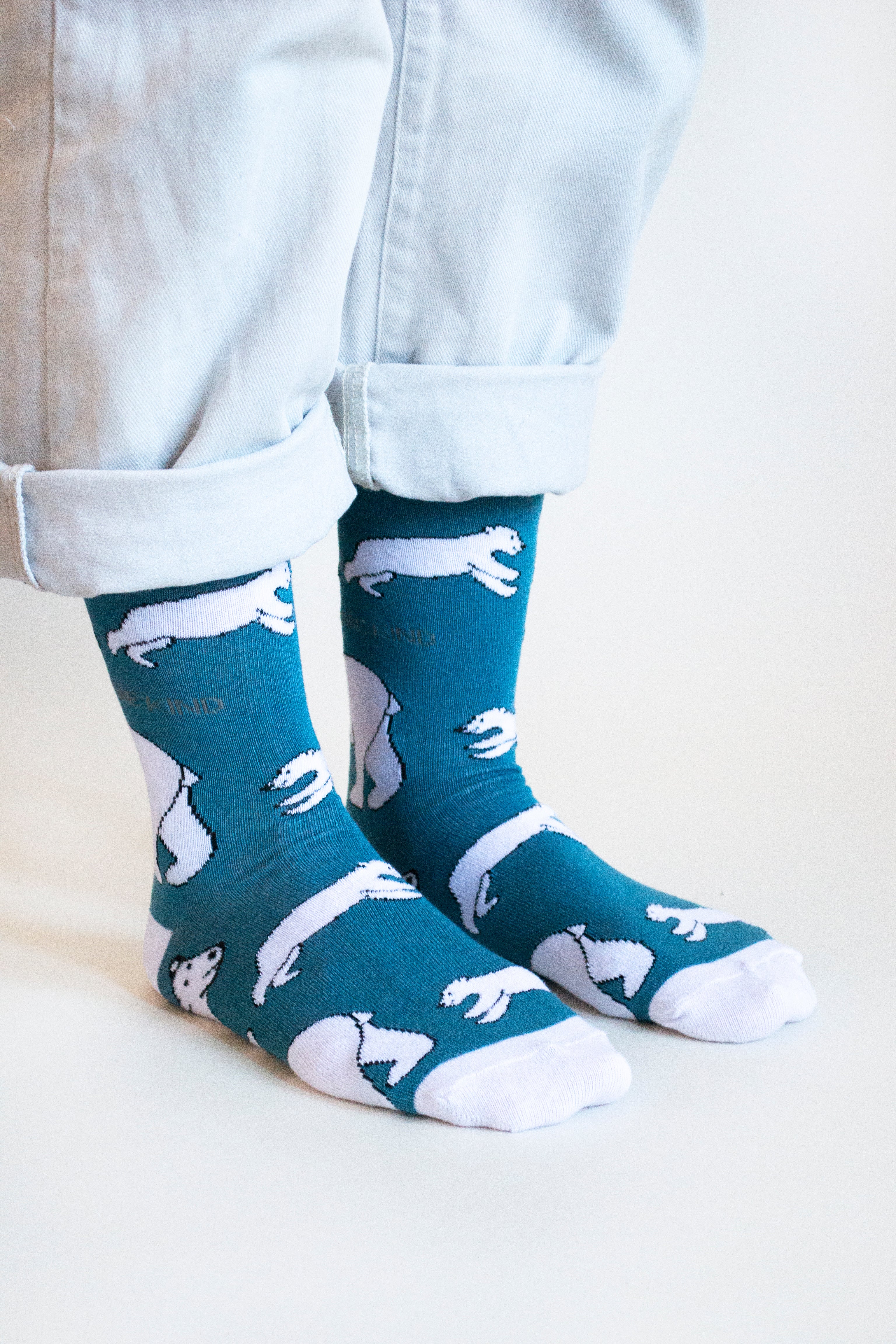 Bare Kind Bamboo Socks - Save the Polar Bears