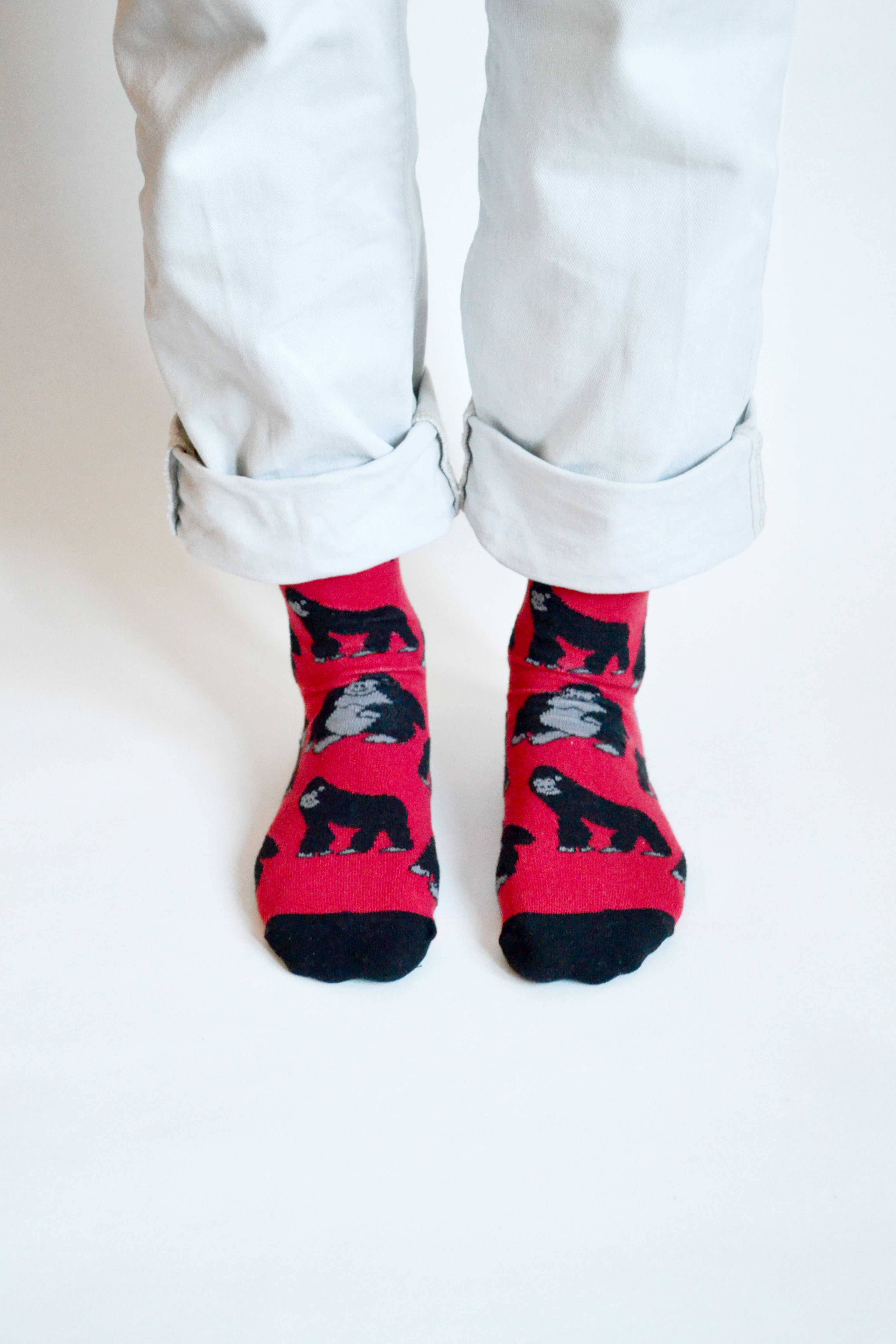 Bare Kind Bamboo Socks - Save the Gorillas