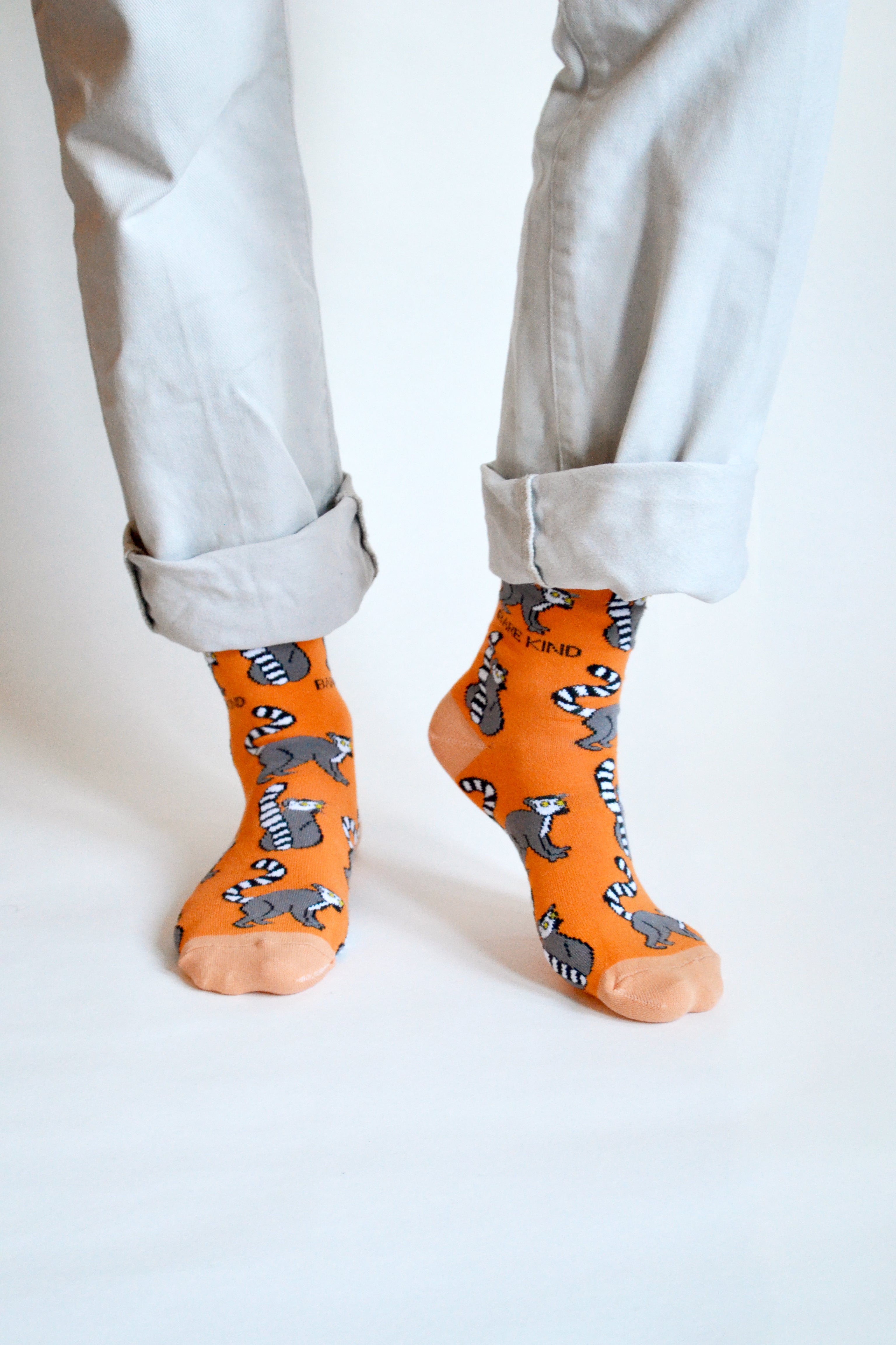 Bare Kind Bamboo Socks - Save the Lemurs