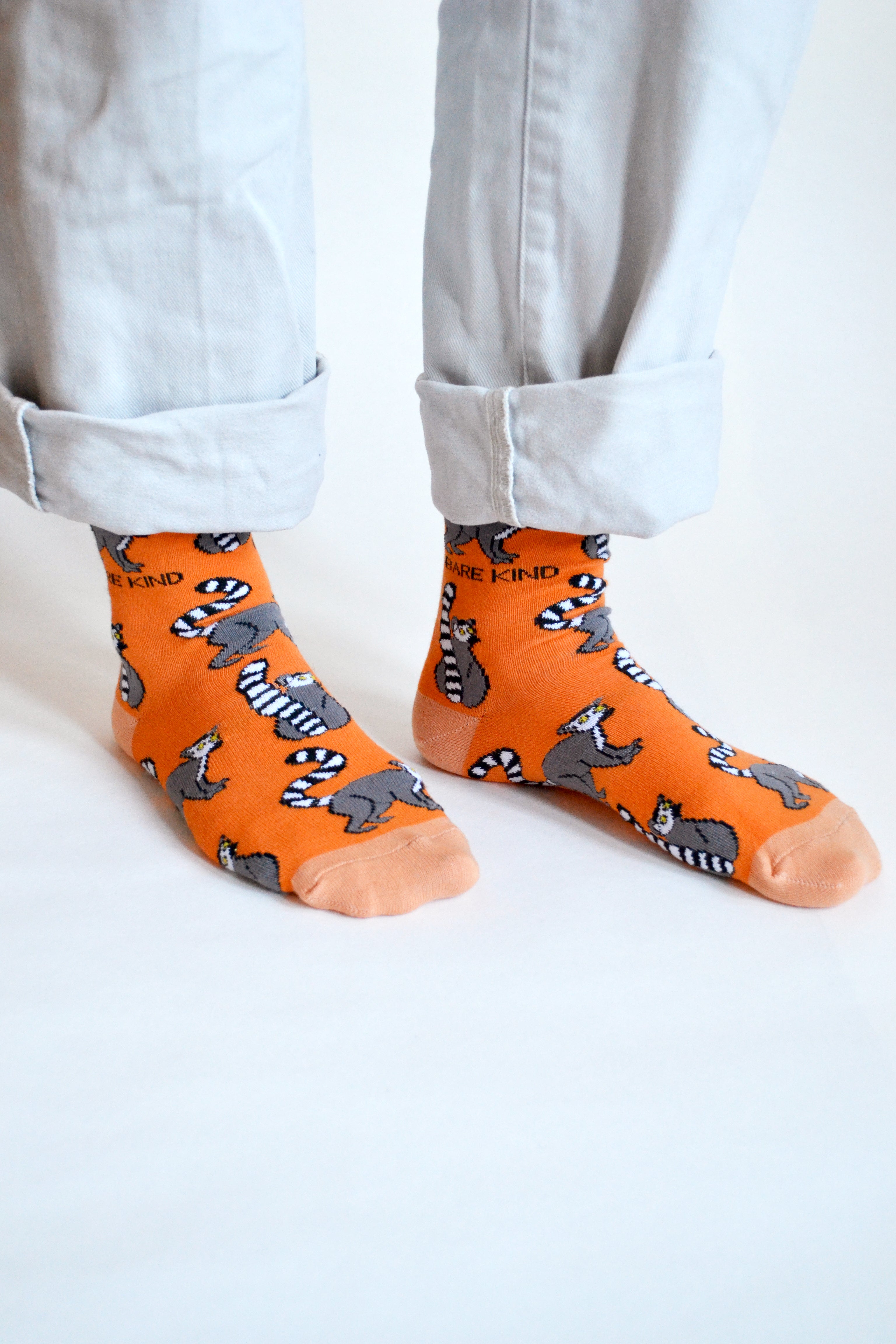 Bare Kind Bamboo Socks - Save the Lemurs