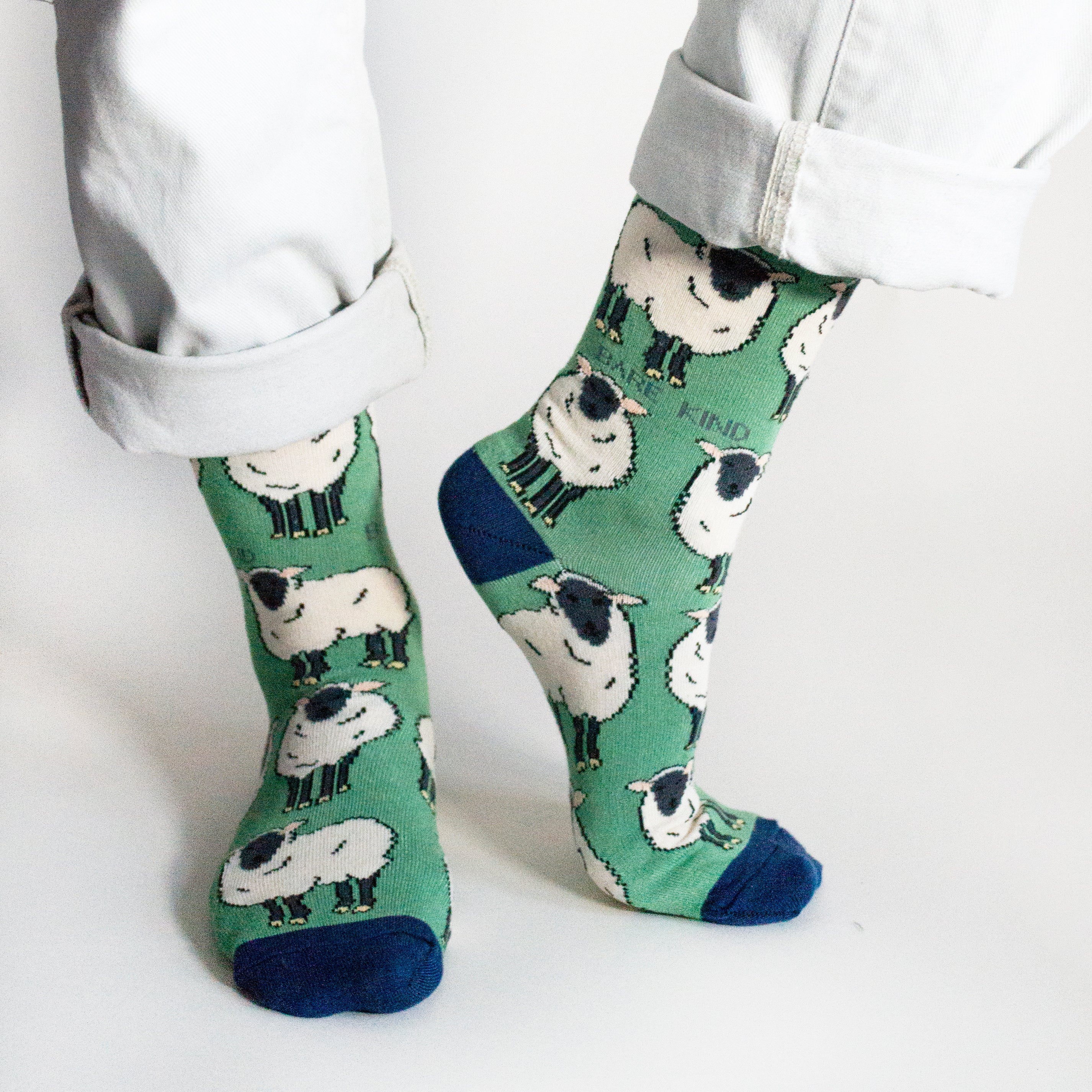 Bare Kind Bamboo Socks - Save the Sheep