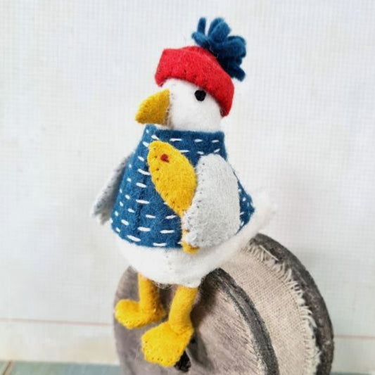 Sam the Seagull Felt Craft Mini Kit - Corinne Lapierre