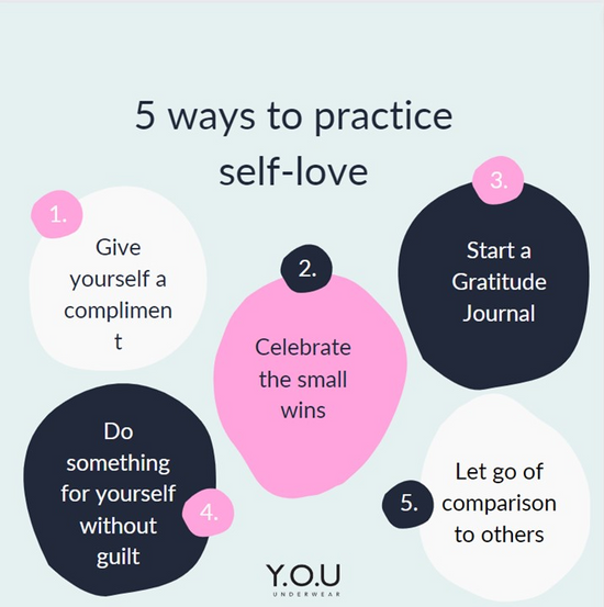 5 ways to practice self love