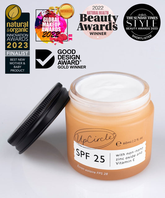 SPF 25 Mineral Sunscreen Reef Safe Vegan Eco Friendly Cream - UpCircle