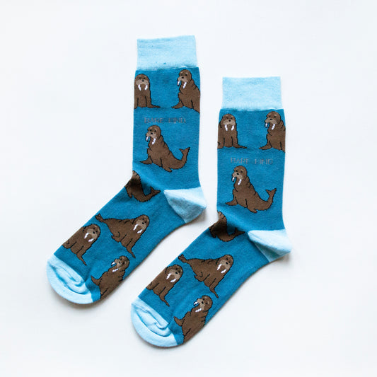 Bare Kind Bamboo Socks - Save the Walrus