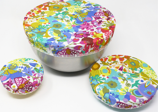 Biodegradeable Bowl Covers - Set of 3