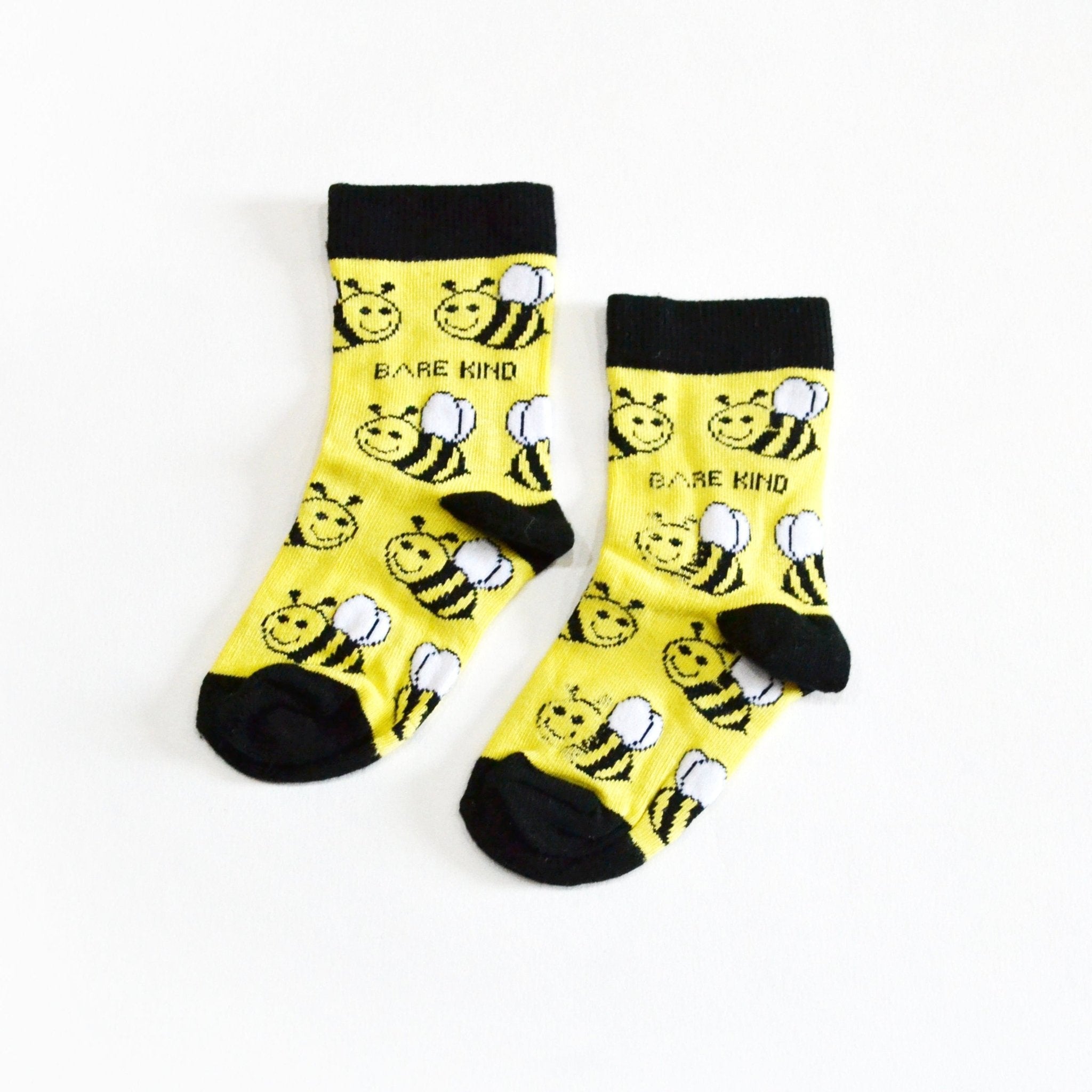 Bare Kind Bamboo Children's Socks - Save the Bees - Y.O.U underwear