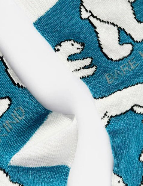 Bare Kind Bamboo Children's Socks - Save the Polar Bears - Y.O.U underwear