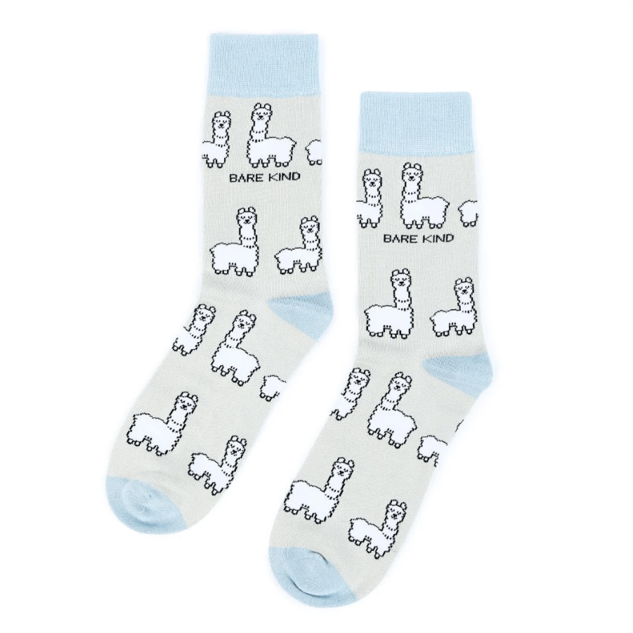 Bare Kind Bamboo Socks - Save the Alpaca - Y.O.U underwear