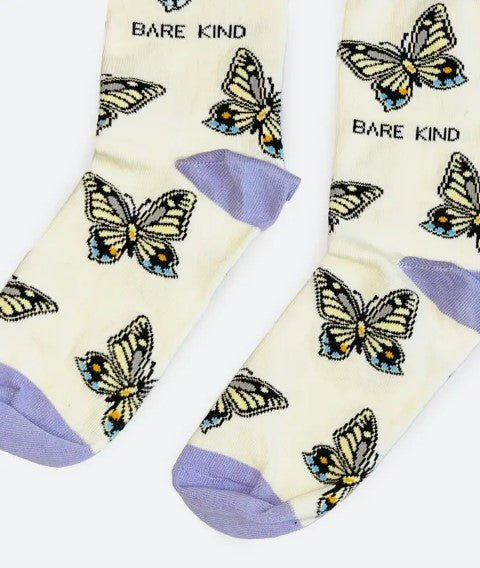 Bare Kind Bamboo Socks - Save the Butterflies - Y.O.U underwear