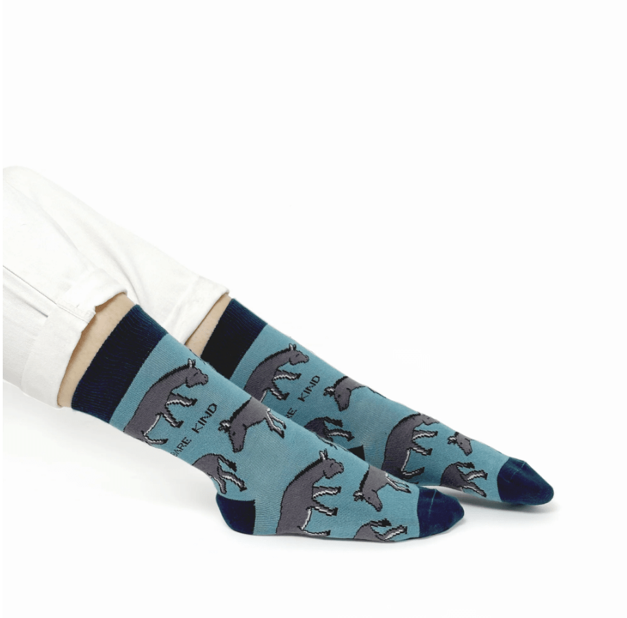 Bare Kind Bamboo Socks - Save the Donkey - Y.O.U underwear