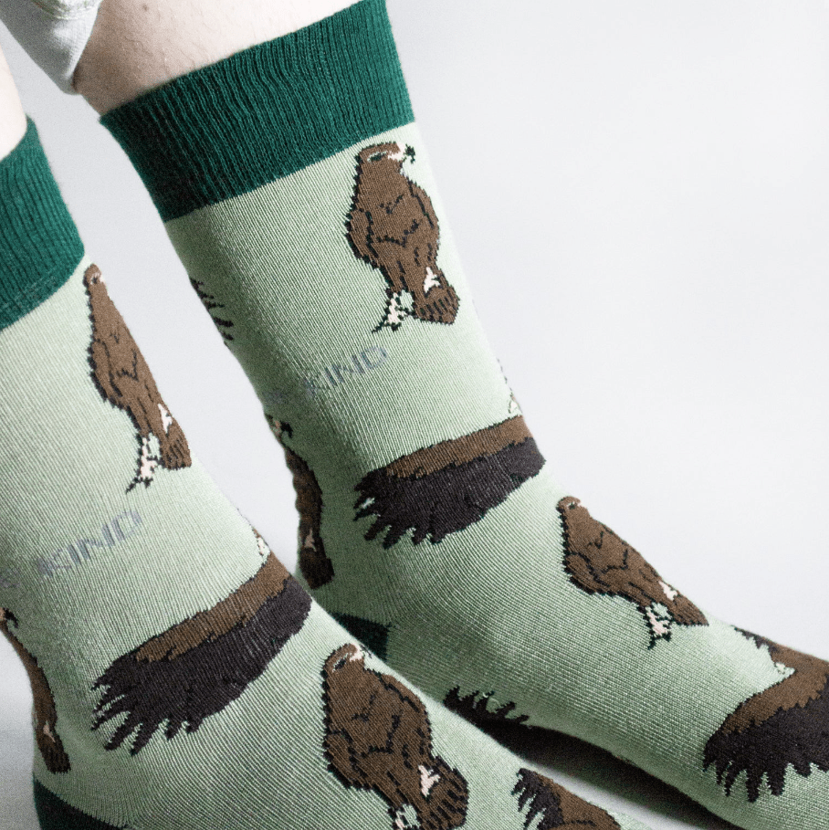 Bare Kind Bamboo Socks - Save the Eagles - Y.O.U underwear