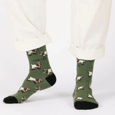 Bare Kind Bamboo Socks - Save the goats - Y.O.U underwear