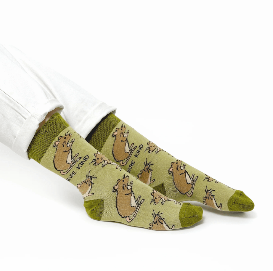 Bare Kind Bamboo Socks - Save the Harvest Mouse - Y.O.U underwear