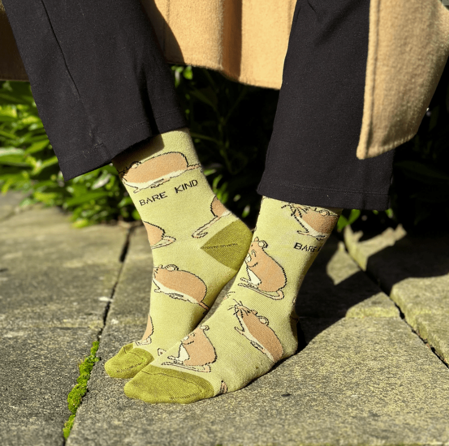 Bare Kind Bamboo Socks - Save the Harvest Mouse - Y.O.U underwear