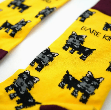 Bare Kind Bamboo Socks - Save the Highland Dog - Y.O.U underwear