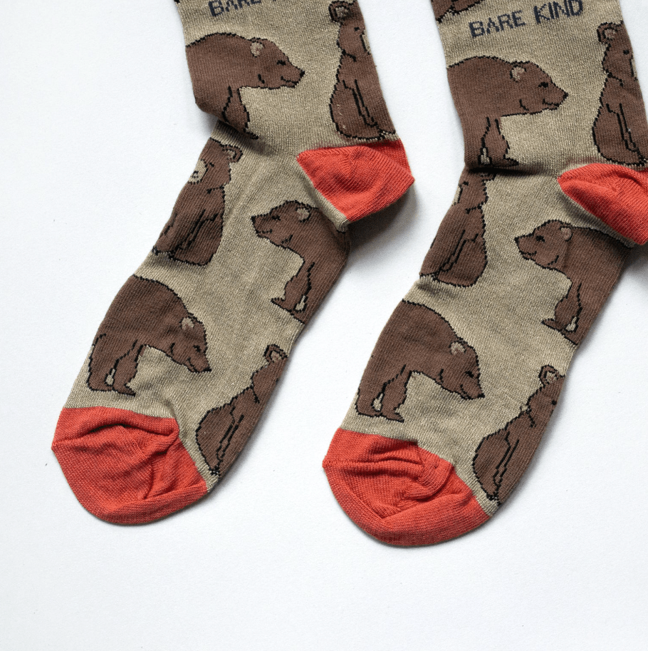 Bare Kind Bamboo Socks - Save the Himalayan Bears - Y.O.U underwear
