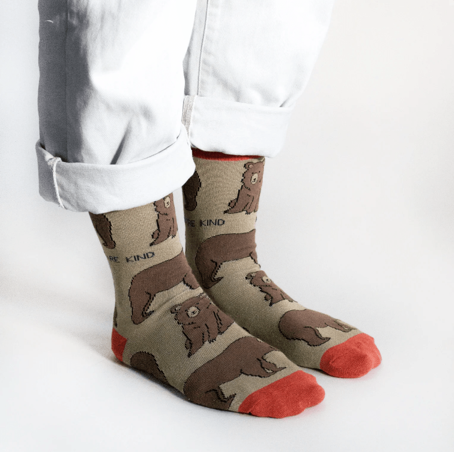 Bare Kind Bamboo Socks - Save the Himalayan Bears - Y.O.U underwear