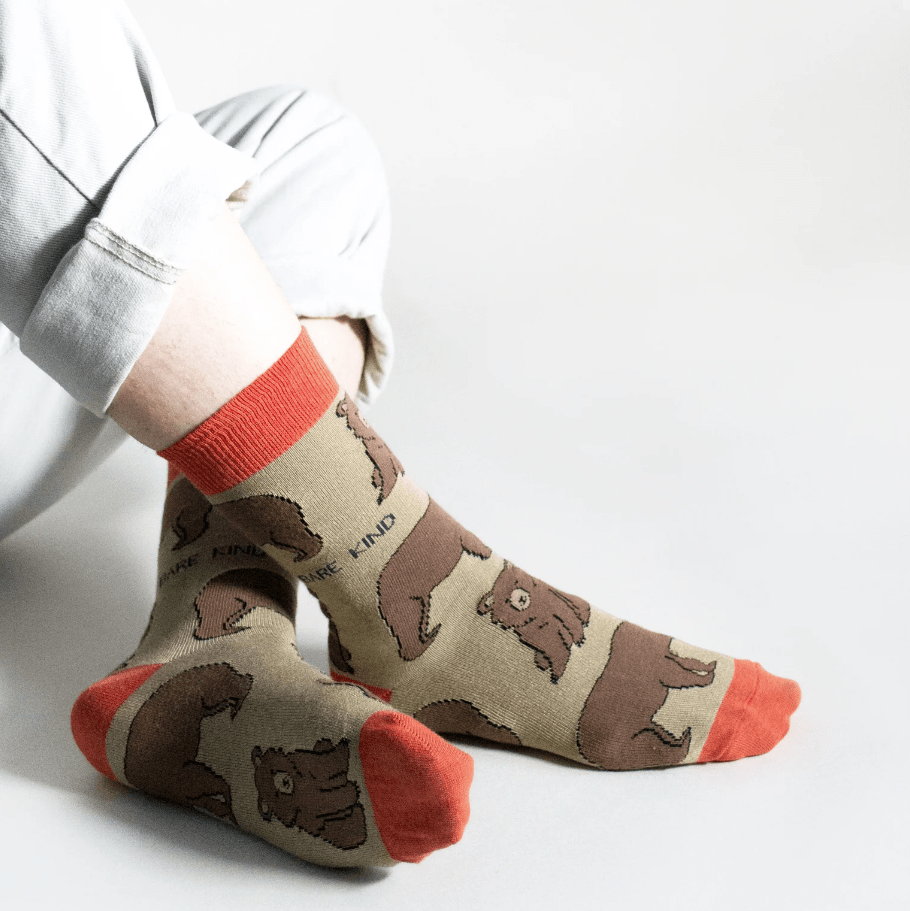 Bare Kind Bamboo Socks - Save the Himalayan Bears - Y.O.U underwear