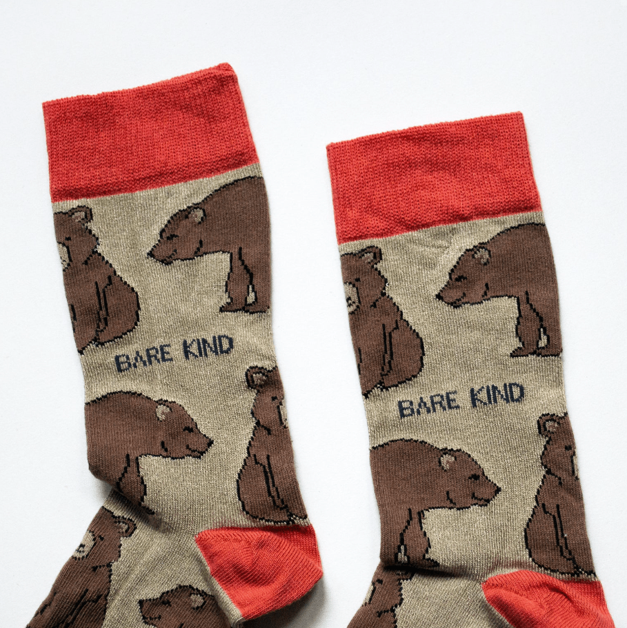 Bare Kind Bamboo Socks - Save the Himalayan Bears - Y.O.U underwear