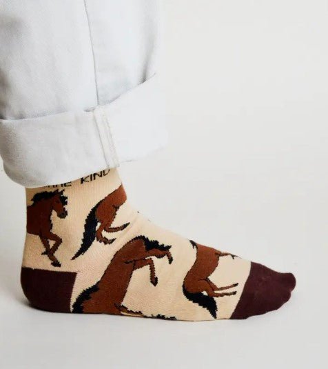 Bare Kind Bamboo Socks - Save the Horses - Y.O.U underwear