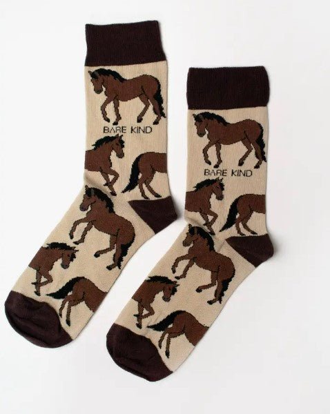 Bare Kind Bamboo Socks - Save the Horses - Y.O.U underwear