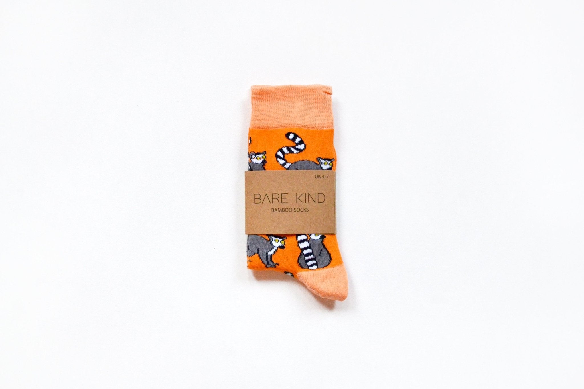 Bare Kind Bamboo Socks - Save the Lemurs - Y.O.U underwear
