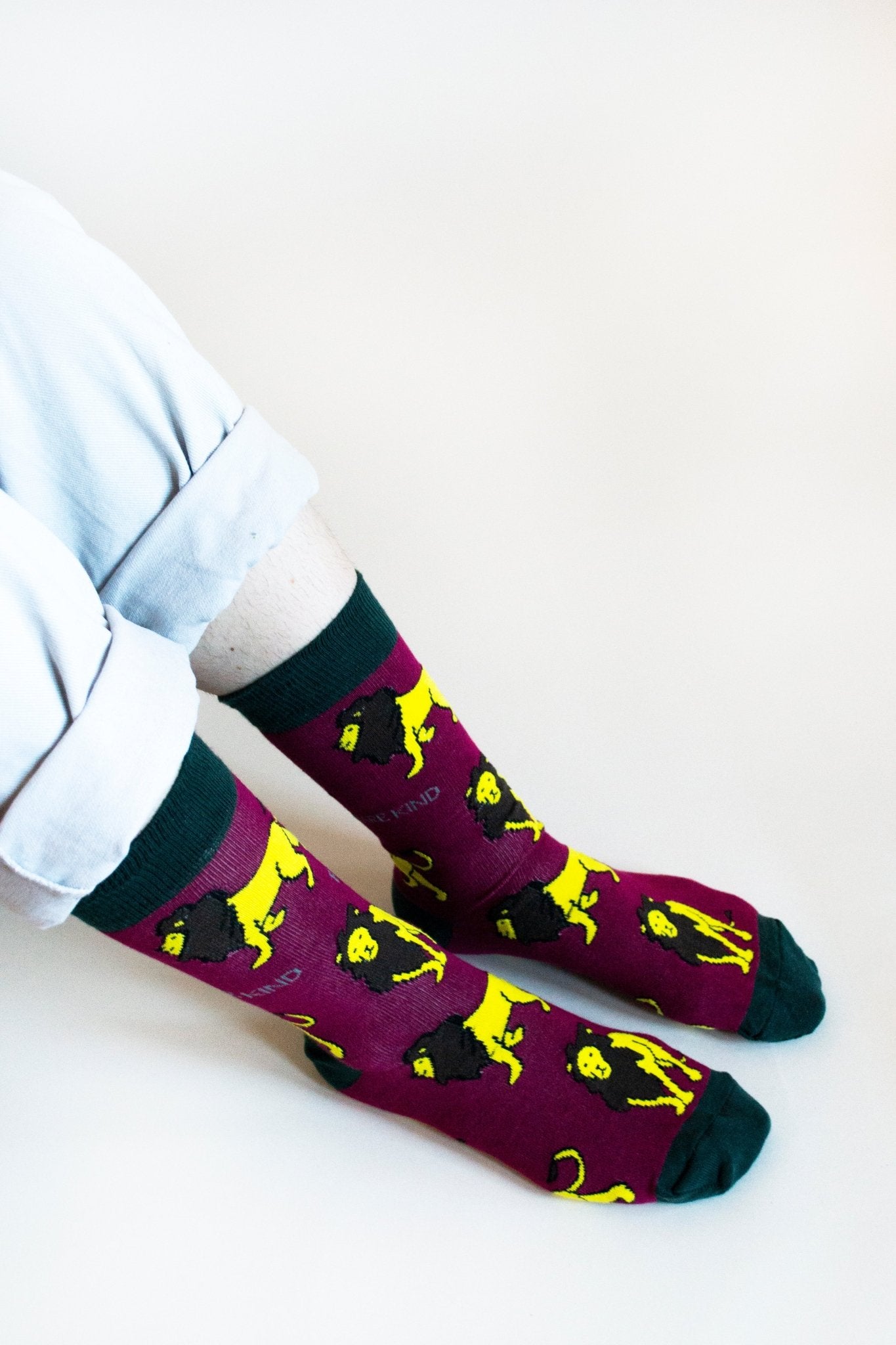 Bare Kind Bamboo Socks - Save the Lions - Y.O.U underwear