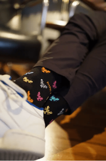 Bare Kind Bamboo Socks - Save the Lobsters Small Motif - Y.O.U underwear