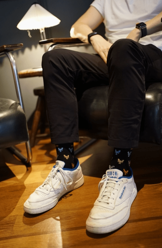 Bare Kind Bamboo Socks - Save the Lobsters Small Motif - Y.O.U underwear