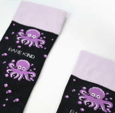 Bare Kind Bamboo Socks - Save the Octopus - Y.O.U underwear