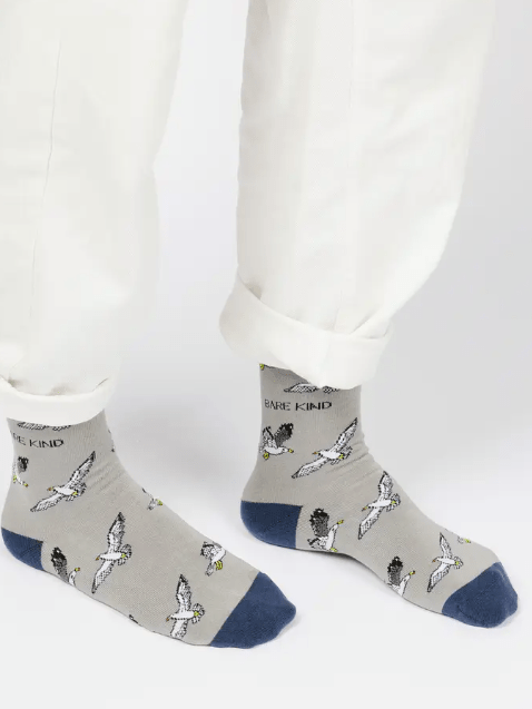 Bare Kind Bamboo Socks - Save the Seagull - Y.O.U underwear