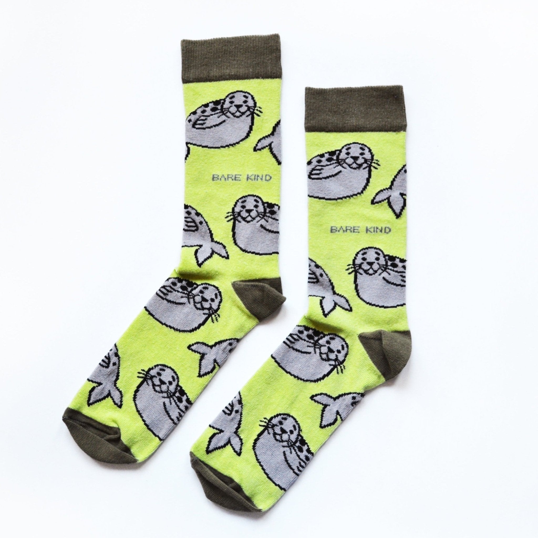 Bare Kind Bamboo Socks - Save the Seals - Y.O.U underwear