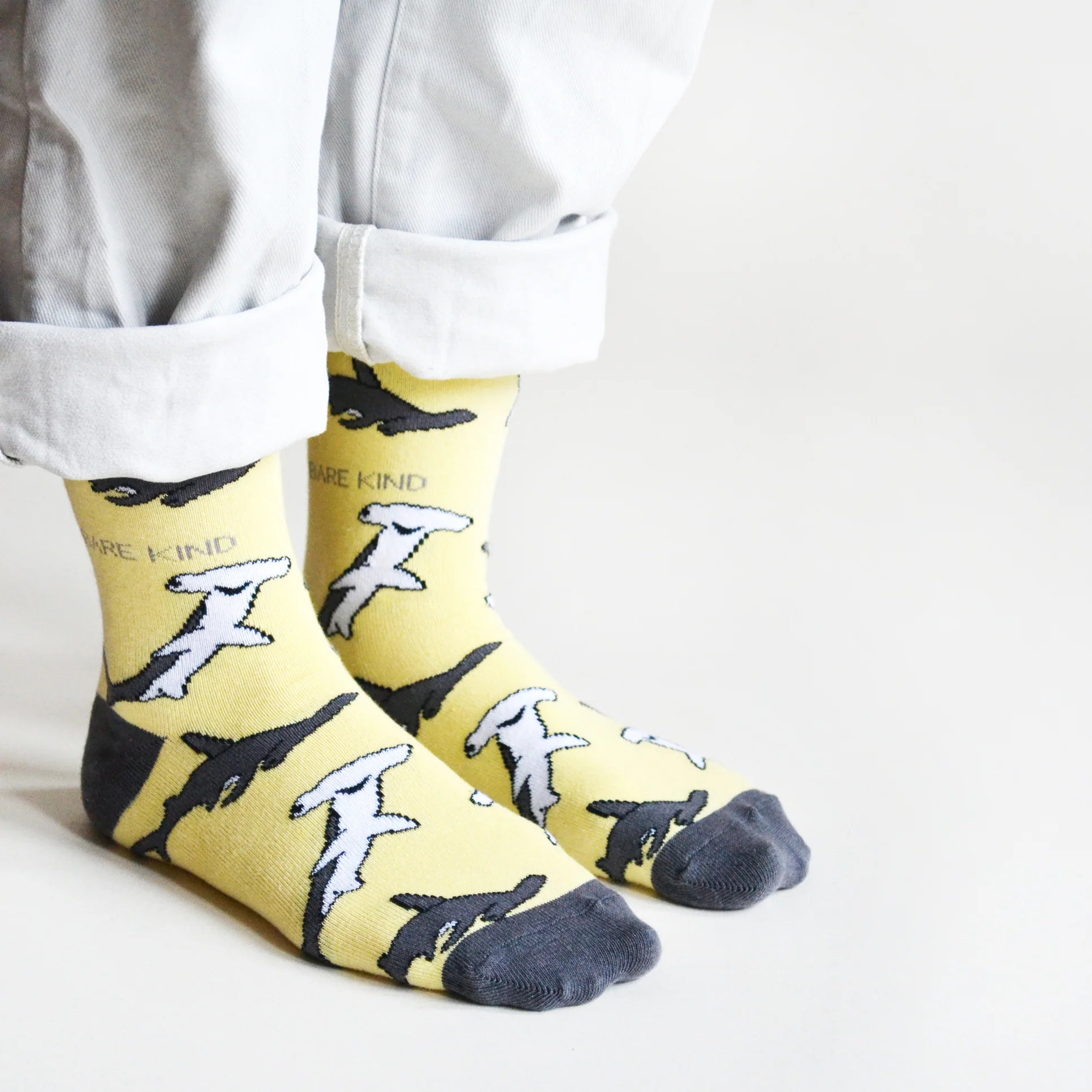 Bare Kind Bamboo Socks - Save the Sharks - Y.O.U underwear