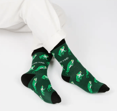 Bare Kind Bamboo Socks - Save the Tree Frogs - Y.O.U underwear