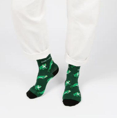 Bare Kind Bamboo Socks - Save the Tree Frogs - Y.O.U underwear