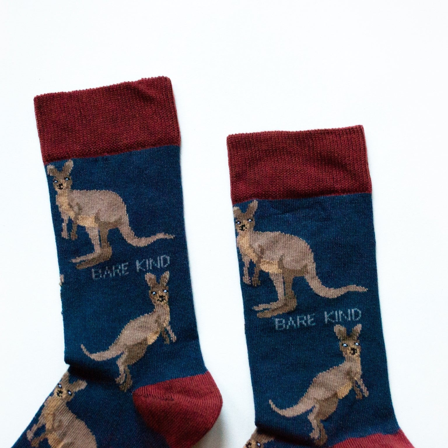 Bare Kind Bamboo Socks - Save the Wallabies - Y.O.U underwear