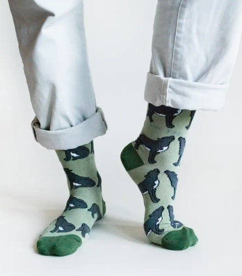 Bare Kind Bamboo Socks - Save the Wolves - Y.O.U underwear