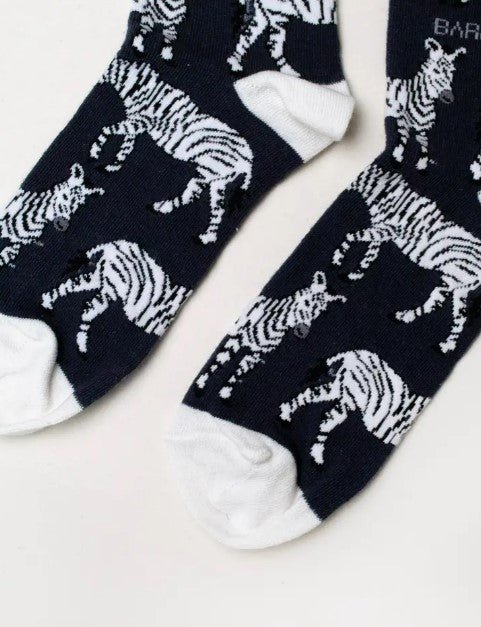 Bare Kind Bamboo Socks - Save the Zebras - Y.O.U underwear
