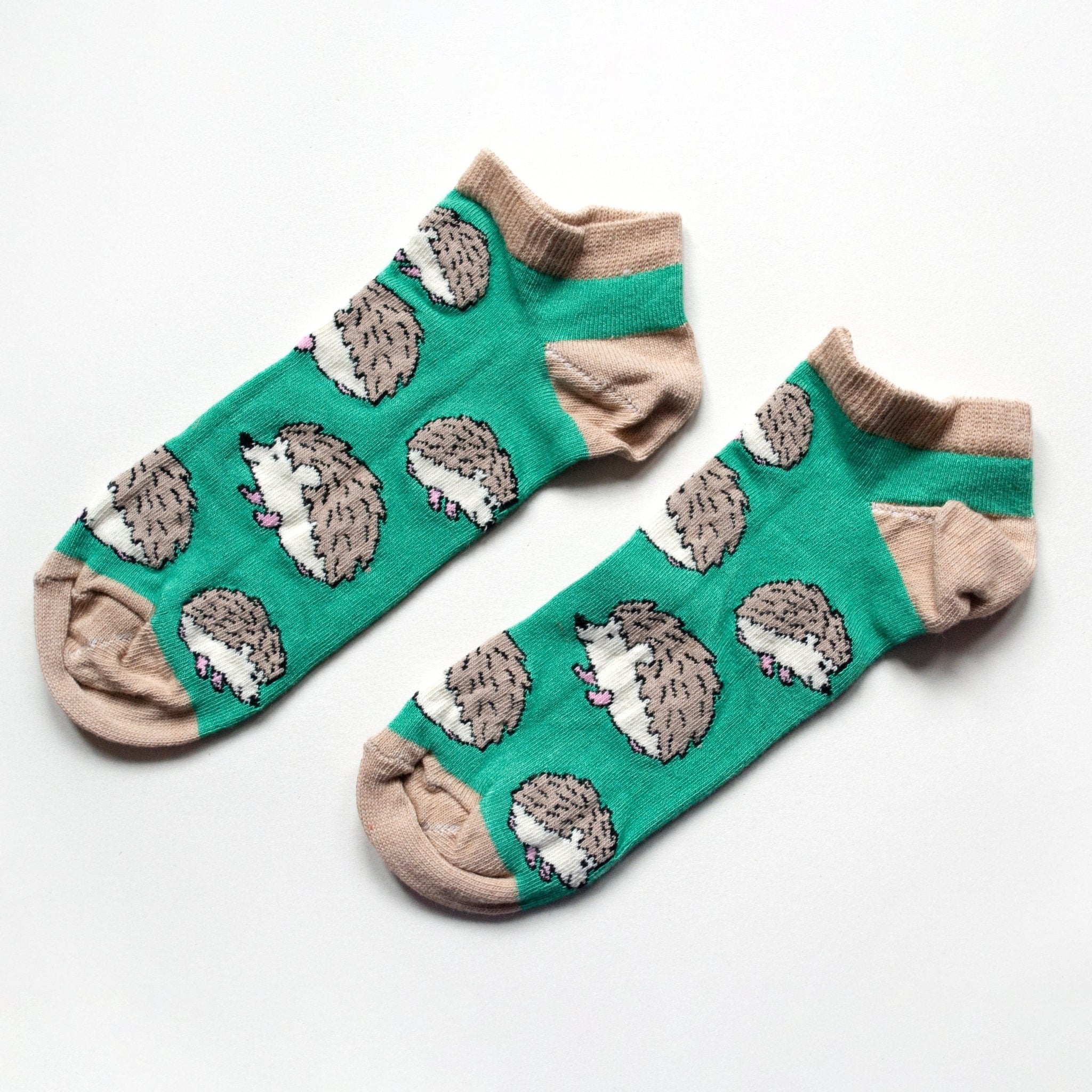 Bare Kind Bamboo Trainer Socks - Save the Hedgehogs - Y.O.U underwear