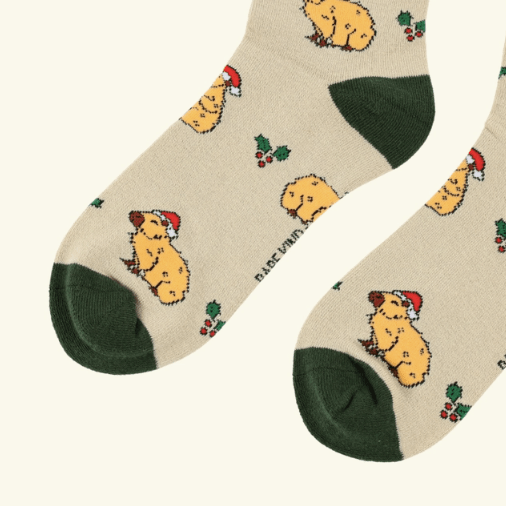 Bare Kind Christmas Capybara Socks - Y.O.U underwear