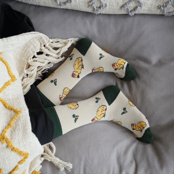 Bare Kind Christmas Capybara Socks - Y.O.U underwear