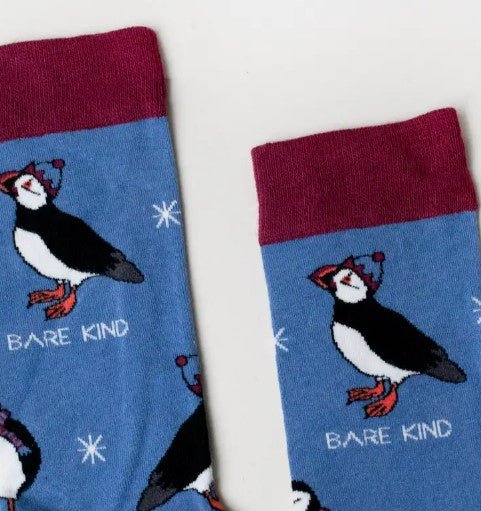 Bare Kind Christmas Puffin Socks - Y.O.U underwear