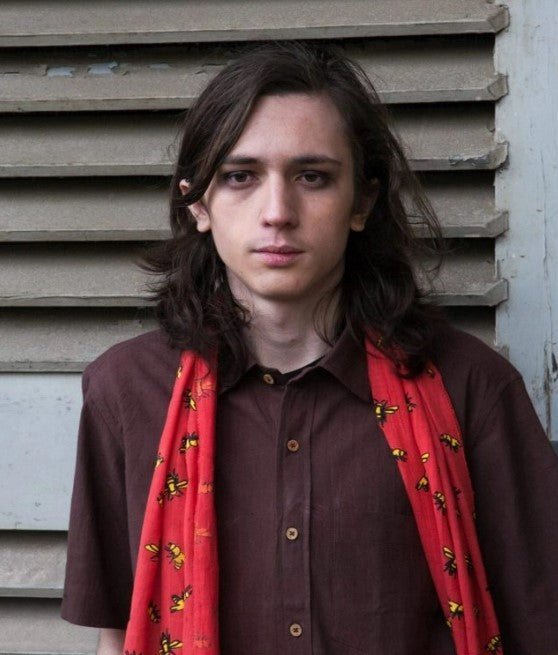 Bee Scarf - Red - Where Does It Come From? - Y.O.U underwear