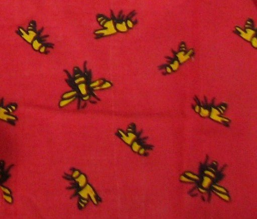 Bee Scarf - Red - Where Does It Come From? - Y.O.U underwear