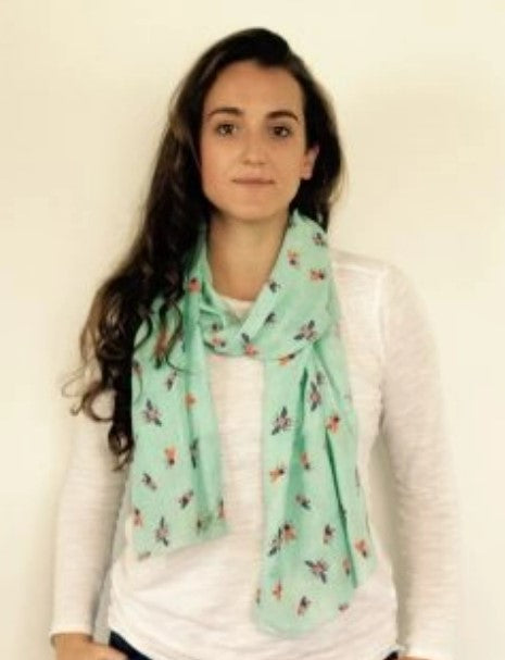 Bee Scarf - Aqua - Where Does It Come From?