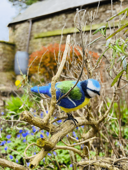 Blue Tit Small Needle Felt Kit - New & Improvedc - Y.O.U underwear