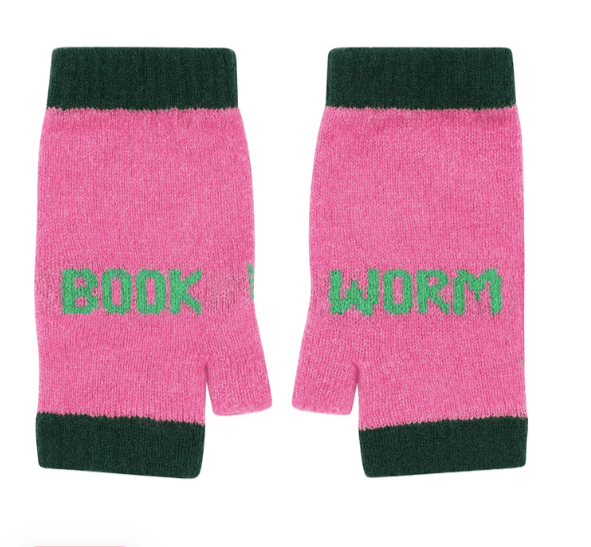 Book - Worm Fingerless Mittens - Black & Beech - Y.O.U underwear